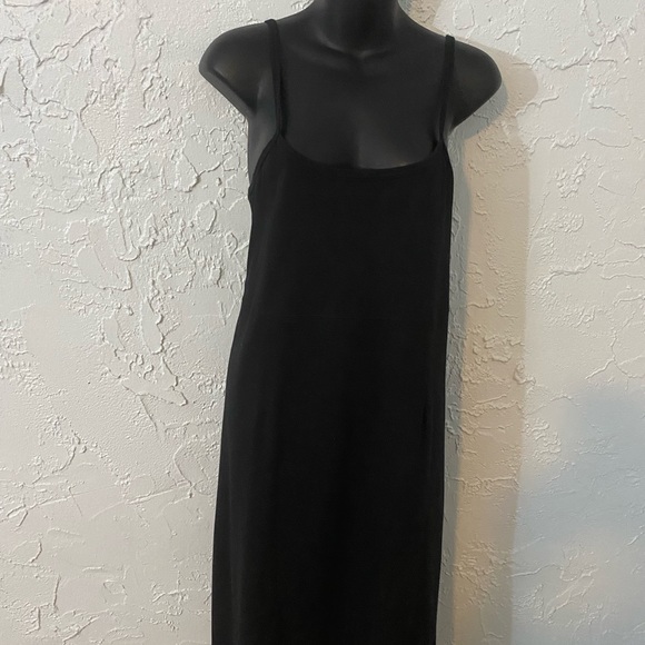 XLarge Women’s Sun Dress Vintage Built in shelf Support Maxi Black Avon - Picture 5 of 5